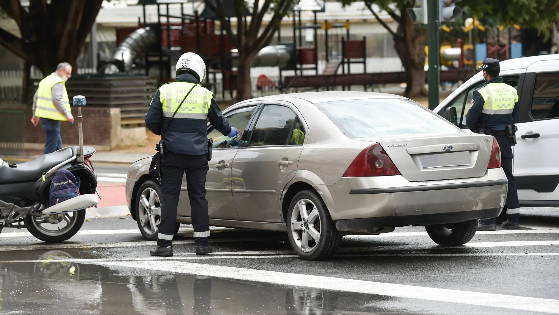 Controles del Ejército en Murcia