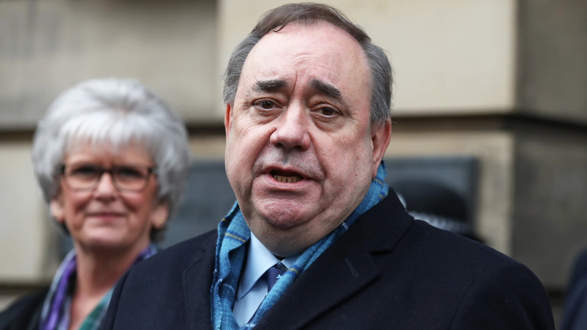 Former Scottish first minister Salmond court case in Edinburgh