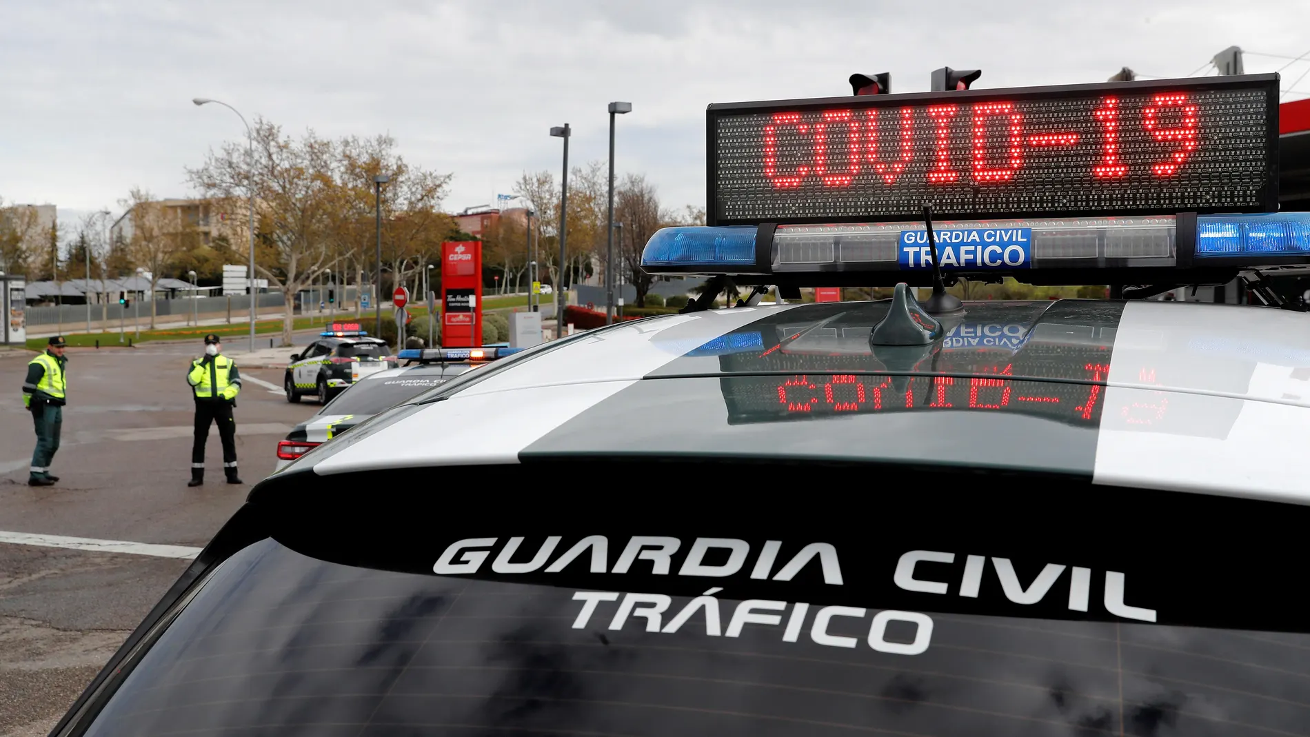 Controles de tráfico en la capital