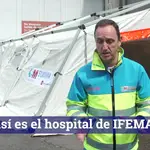Así es el hospital que se ha montado en IFEMA