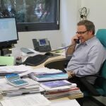 Imagen de archivo de un trabajador autónomo