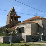 Iglesia del pueblo leonés de Valle de la Valduerna