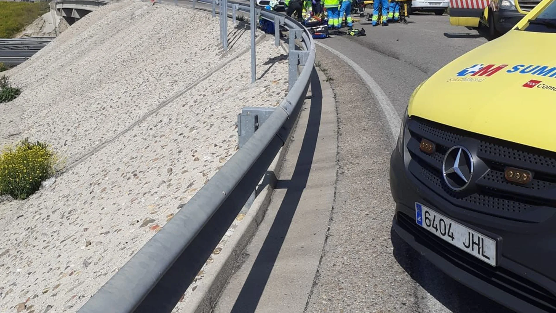 Atropello a un guardia civil en Casarrubuelos