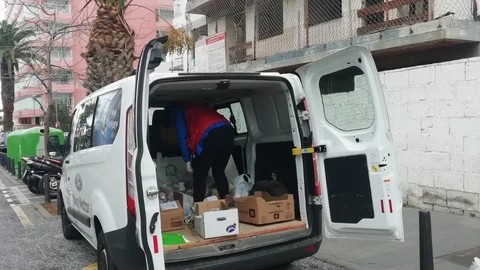 El reparto de alimentos llegará a los personas mayores, personas con discapacidad, etcétera