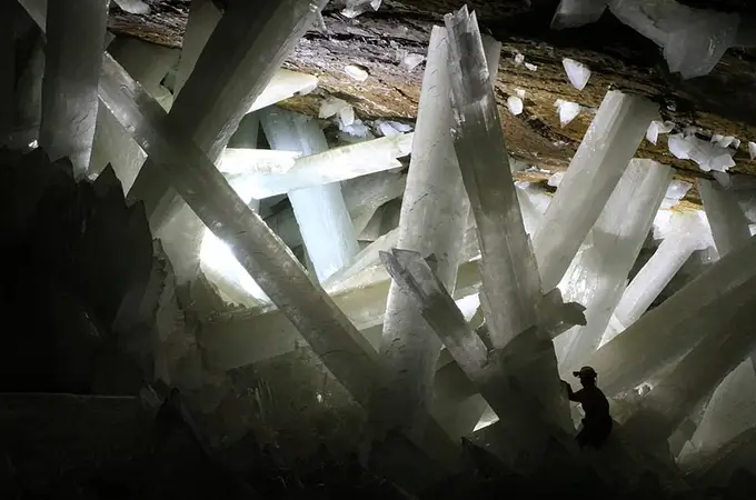 Los cristales gigantes con los que soñó Julio Verne están a 300 metros bajo México.
