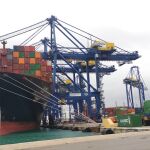 El tráfico de productos de higiene y de alimentación aumenta notablemente en el Puerto de Valencia desde que empezó el estado de alarma