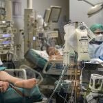 Hospital de Padua con enfermos de coronavirus
