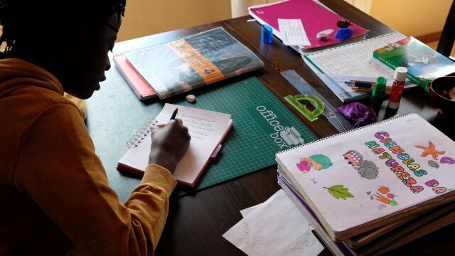 Los escolares necesitan tabletas u ordenadores para poder seguir el curso