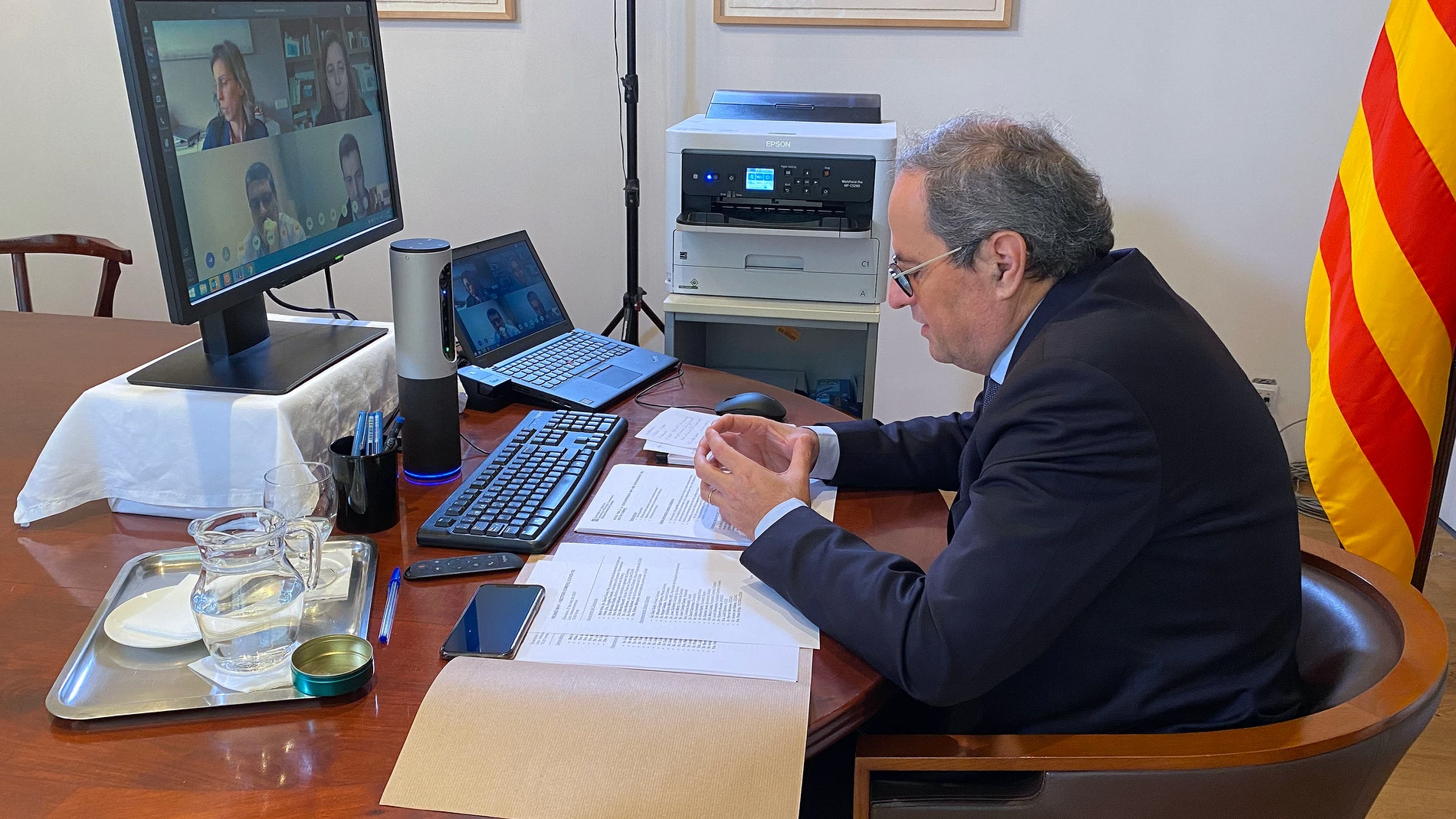 Coronavirus.- Torra refuerza medidas para proteger al sector comercio de los efectos del Covid-19