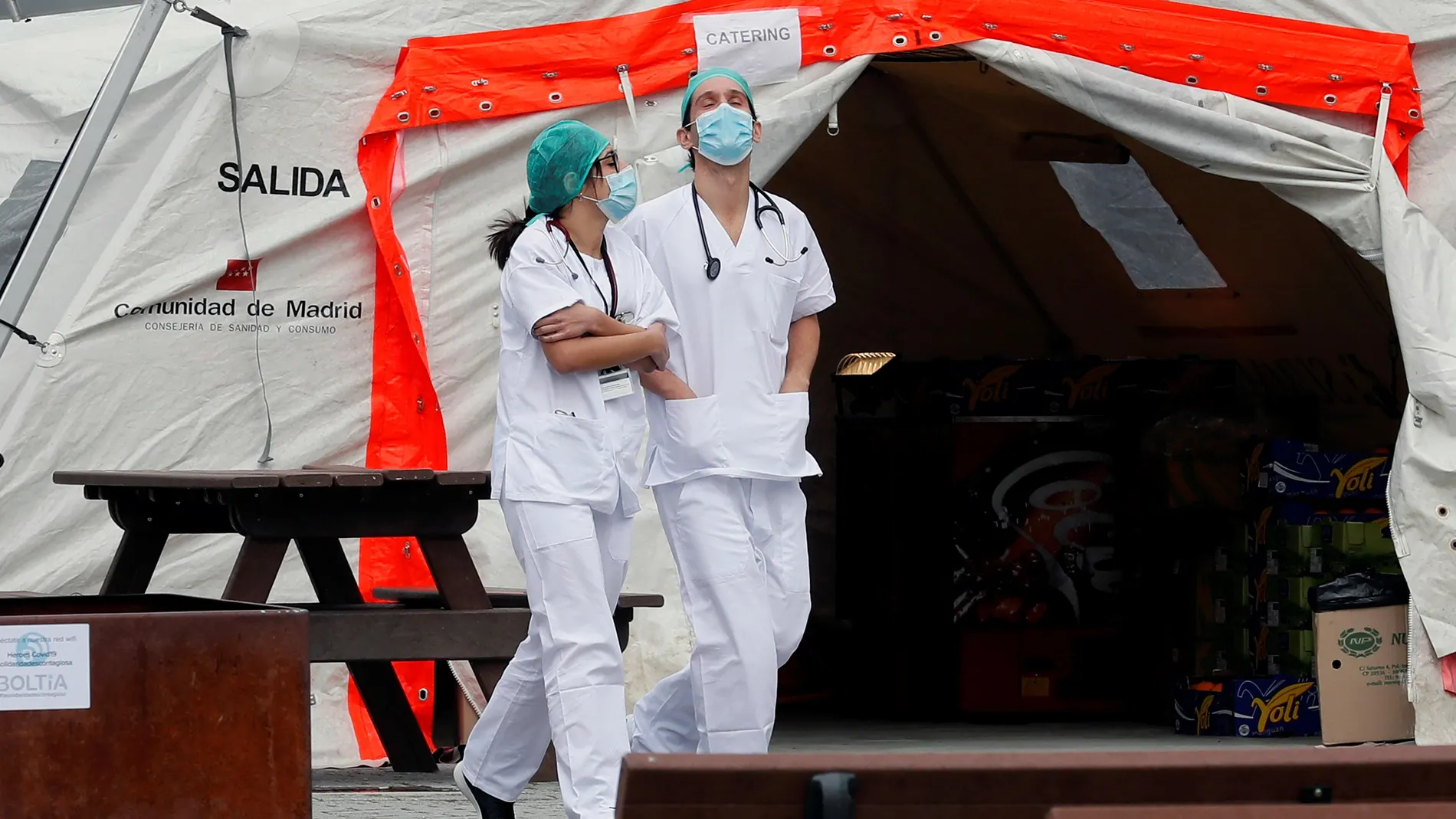 Madrid recibe veinte respiradores que irán "directos" al hospital de Ifema