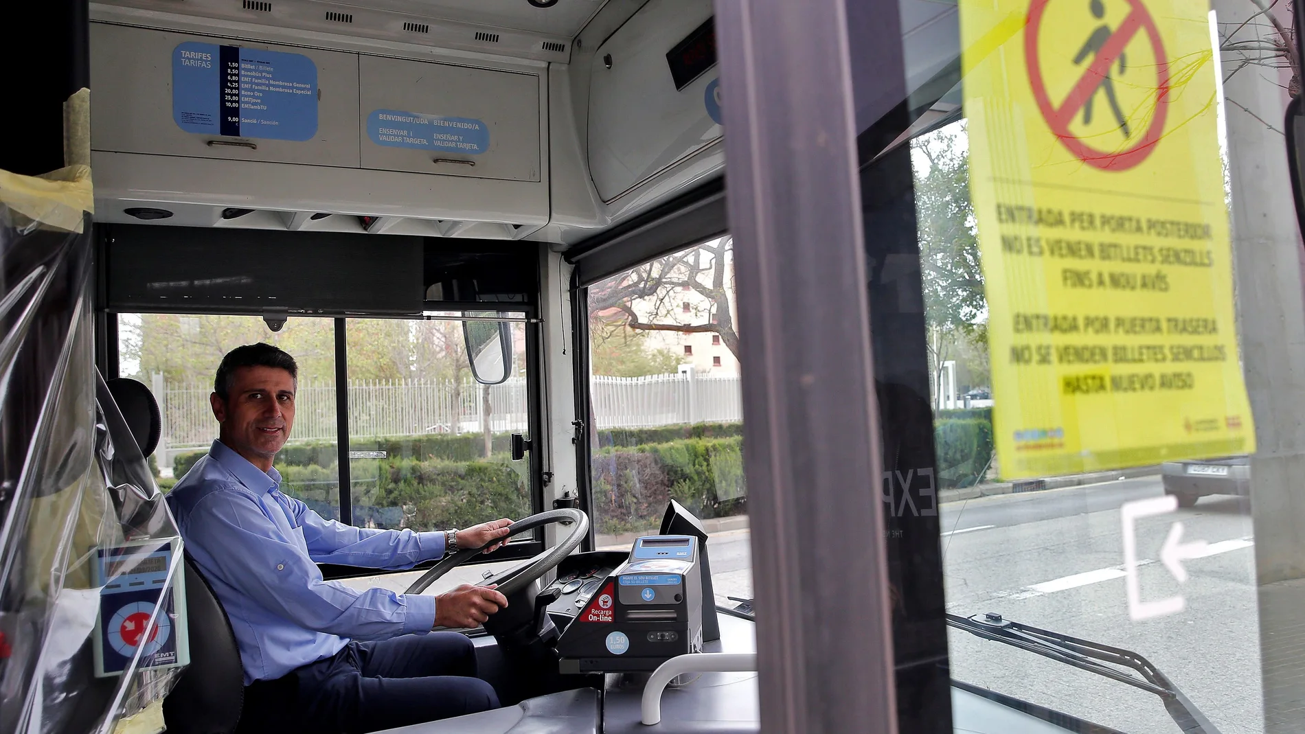 Conductor EMT: El primer día el bus parecía de luto; ni daban los buenos días