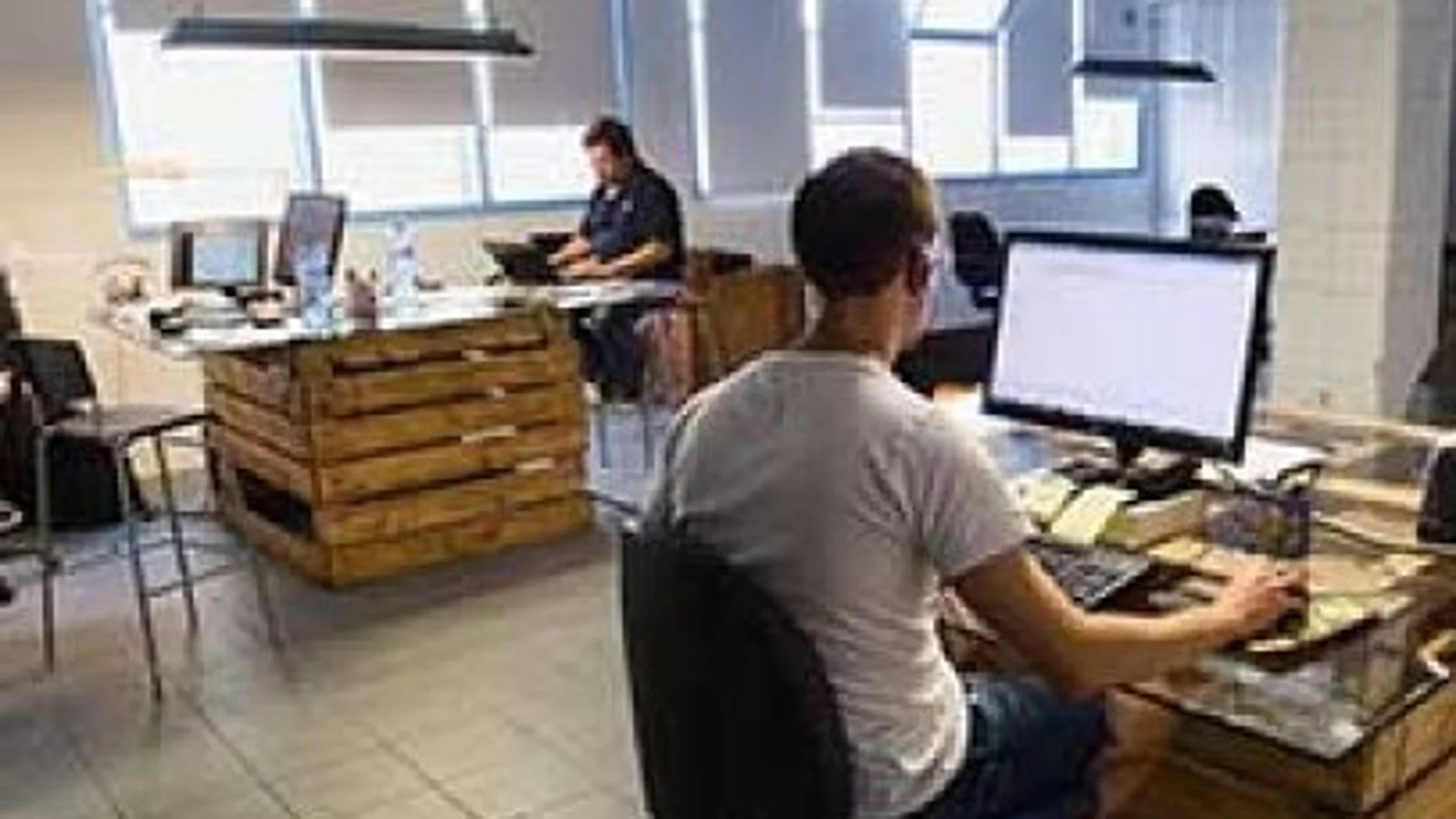 Espacio de coworking de El Hueco, en Soria