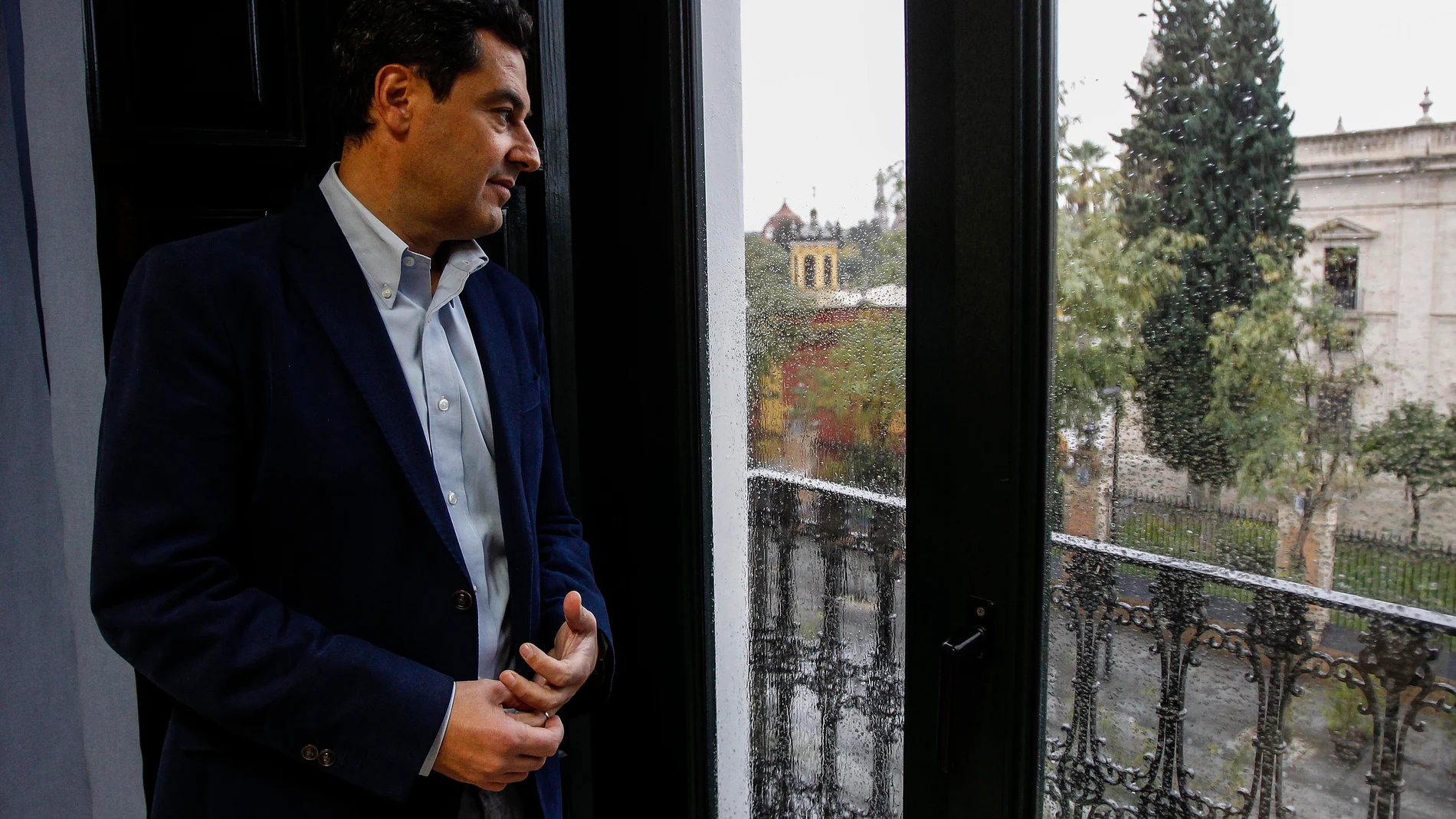 Entrevista a Juanma Moreno, Presidente de la Junta de Andalucía. Foto: Manuel Olmedo