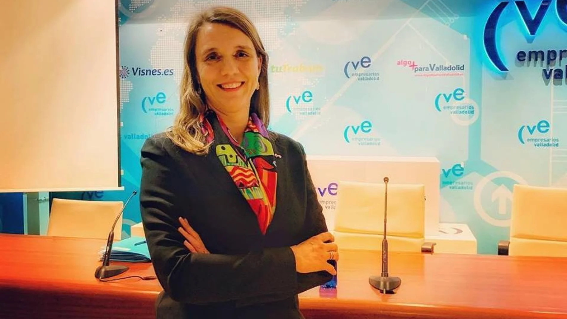 La presidenta de la CVE, Ángela de Miguel