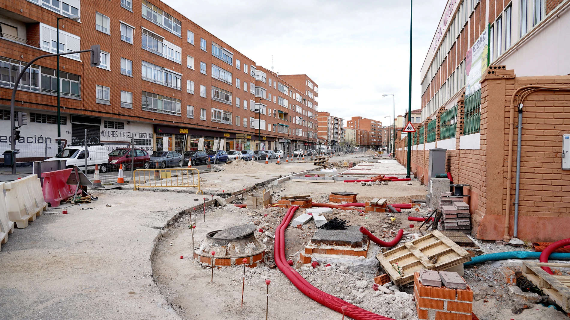 Obras paradas en Valladolid