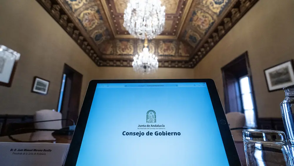 Reunión del Consejo de Gobierno andaluz.