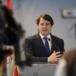 El presidente de Castilla y León, Alfonso Fernández Mañueco