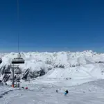 Estación de esquí de Ischgl en el Tirol austriaco