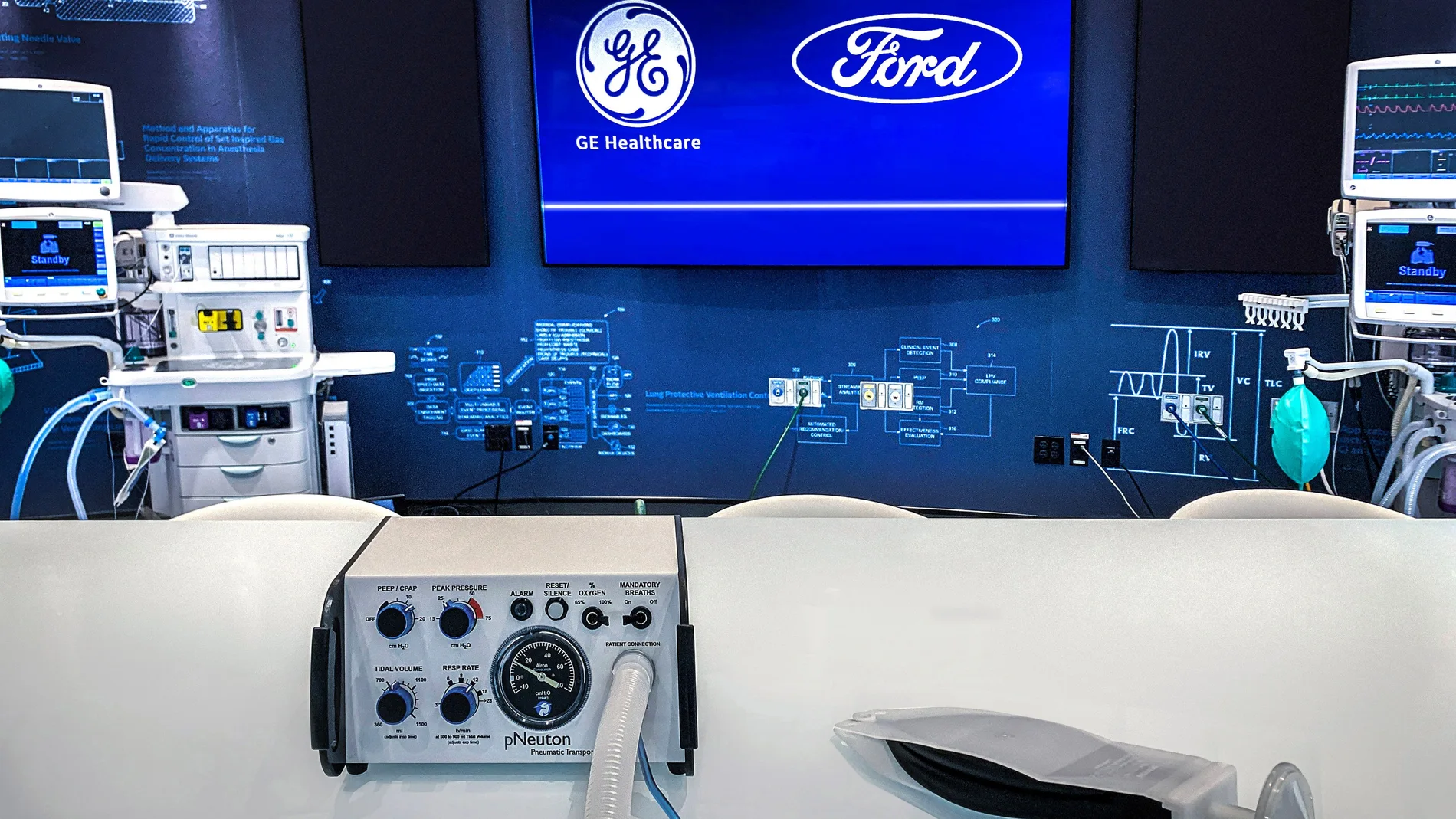 Ford producirá 50.000 respiradores en próximos 100 días para frenar COVID-19