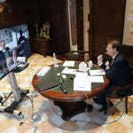 El presidente Puig ha mantenido una videoconferencia con los agentes sociales