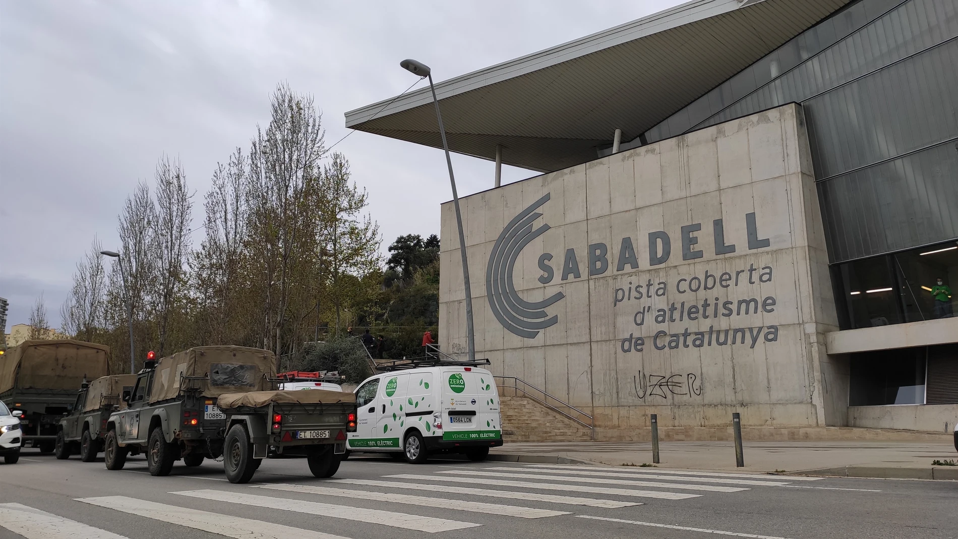 Coronavirus.- El hospital de campaña de Sabadell se espera que esté en funcionamiento alrededor del 10 de abril