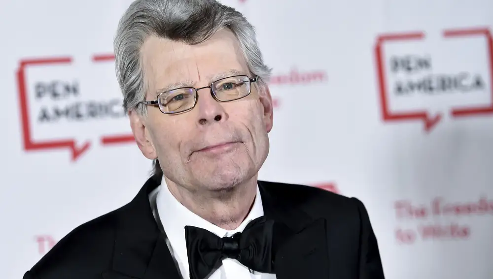 FILE - This May 22, 2018 file photo shows Stephen King at the 2018 PEN Literary Gala in New York. With independent bookstores shut down nationwide, a new online seller is offering help. In January, Andy Hunter launched Bookshop.org. Simon & Schuster is adding buy buttons for Bookshop.org to all of its websites and promoting Bookshop through emails and elsewhere online. It also has enlisted numerous authors, among them Stephen King, Susan Orlean and Jason Reynolds, to get the word out about Bookshop on social media and elsewhere. (Photo by Evan Agostini/Invision/AP, File)