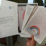 Cartas para los pacientes con coronavirus del Hospital Universitario de Jaén