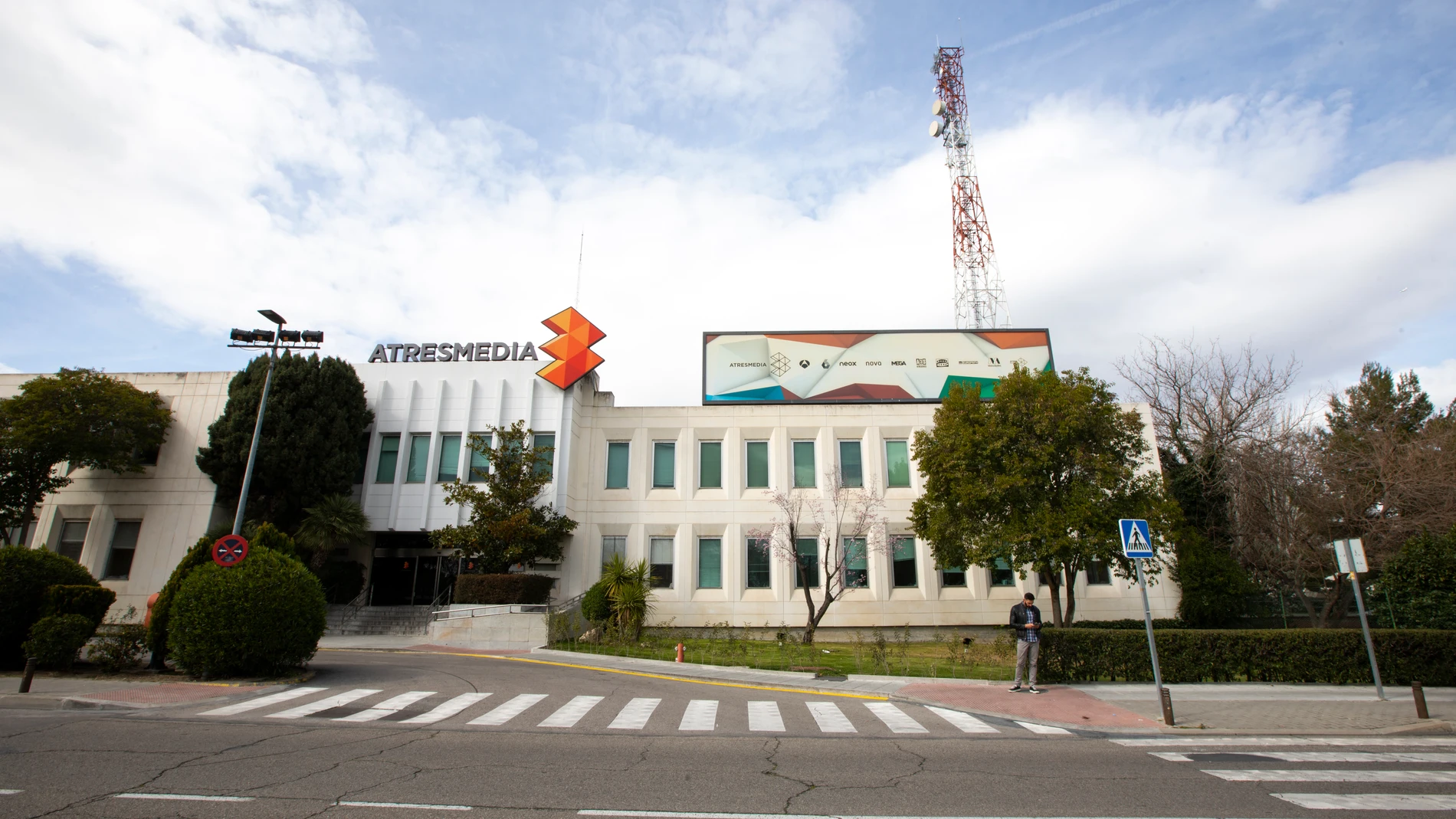 La sede del Grupo audiovisual Atresmedia se ubica en San Sebastián de los Reyes (Madrid)