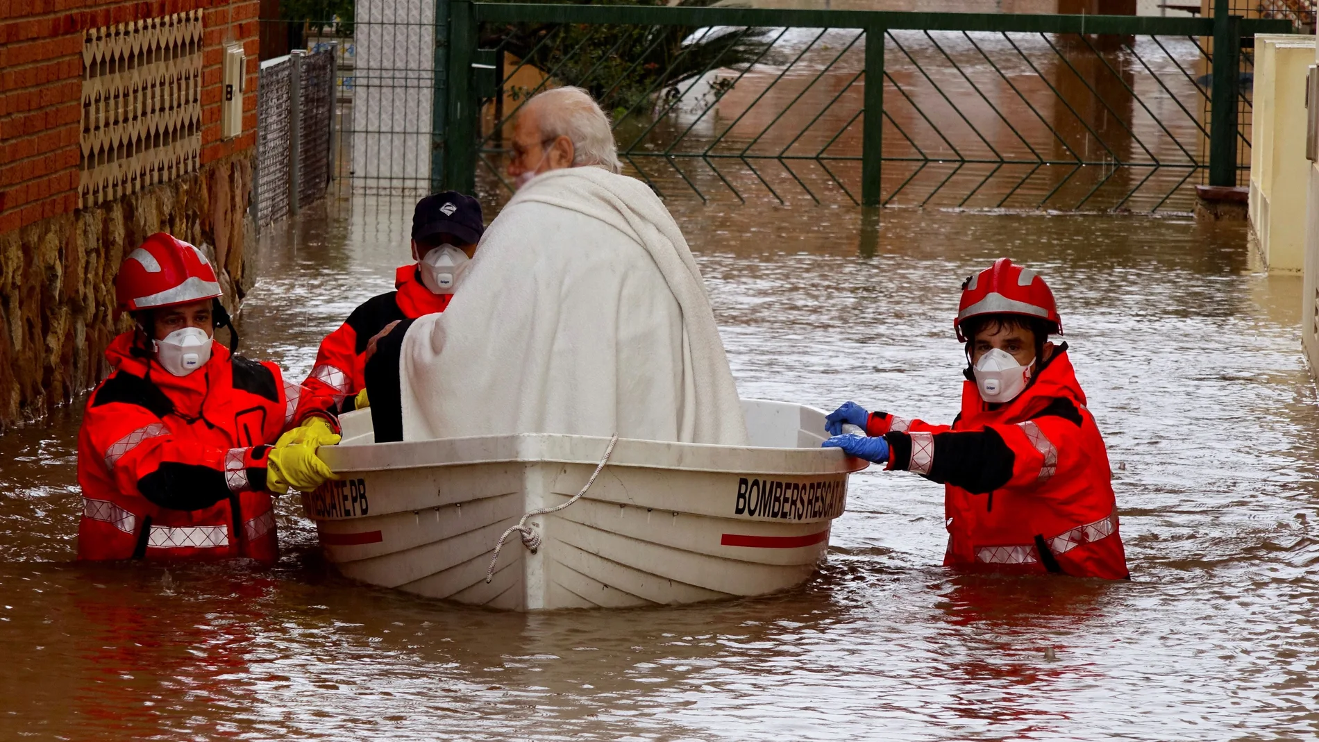 Máxima histórica de lluvia en Castellón con numerosos rescates e inundaciones