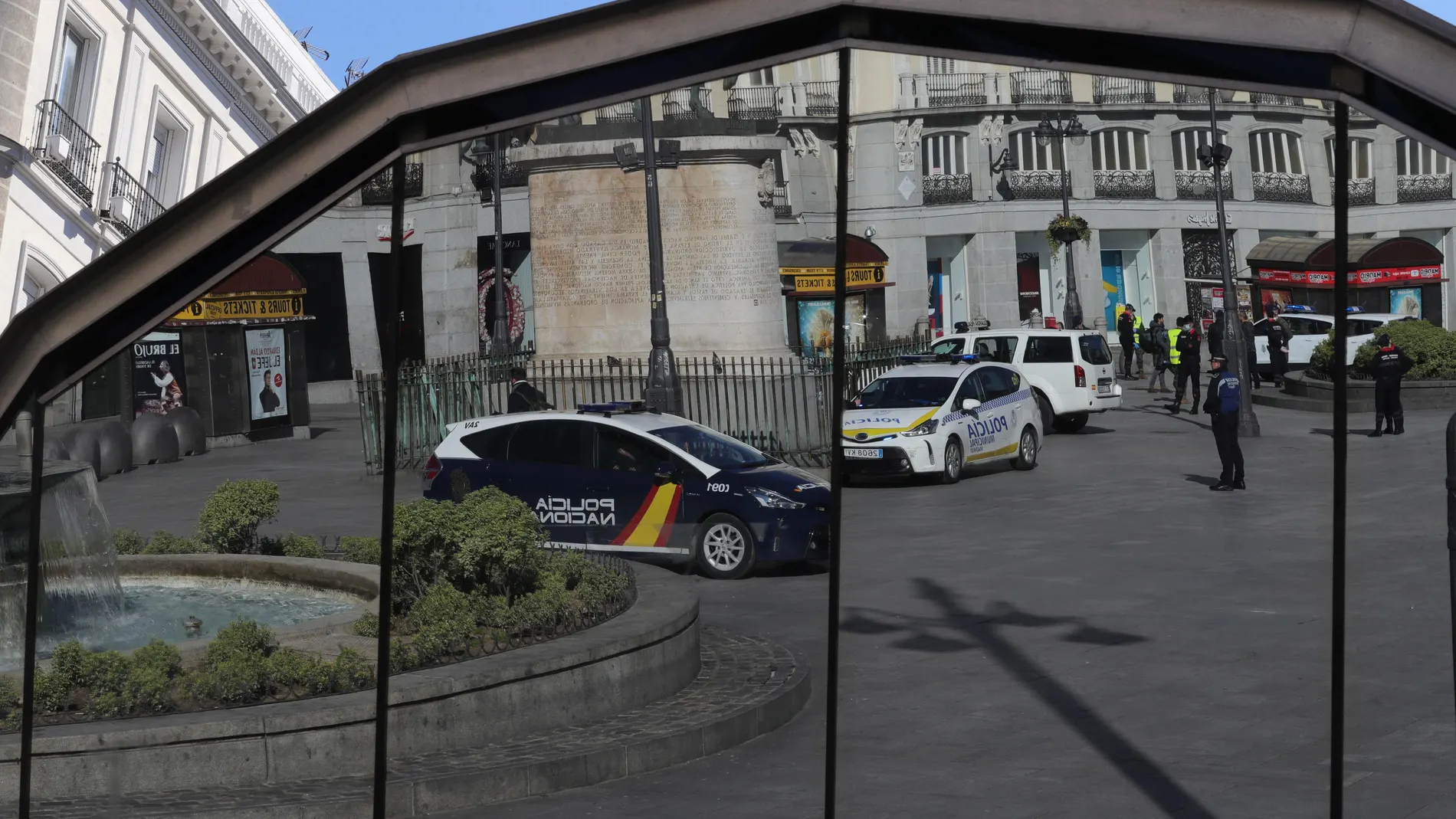 Seguridad en las calles por la crisis del coronavirus
