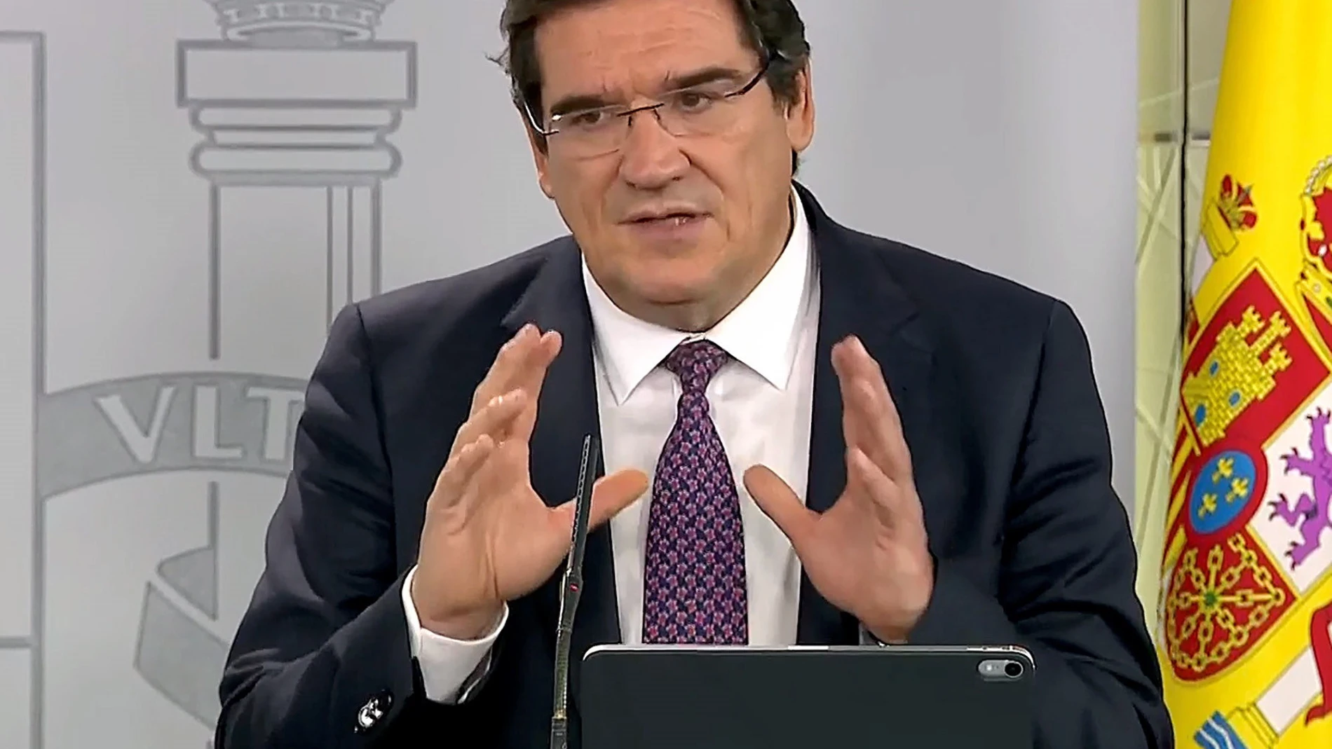 Ministro de Seguridad Social, Jose Luis Escrivá