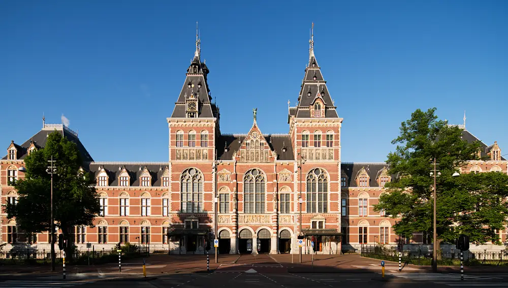 El Rijksmuseum en Ámsterdam