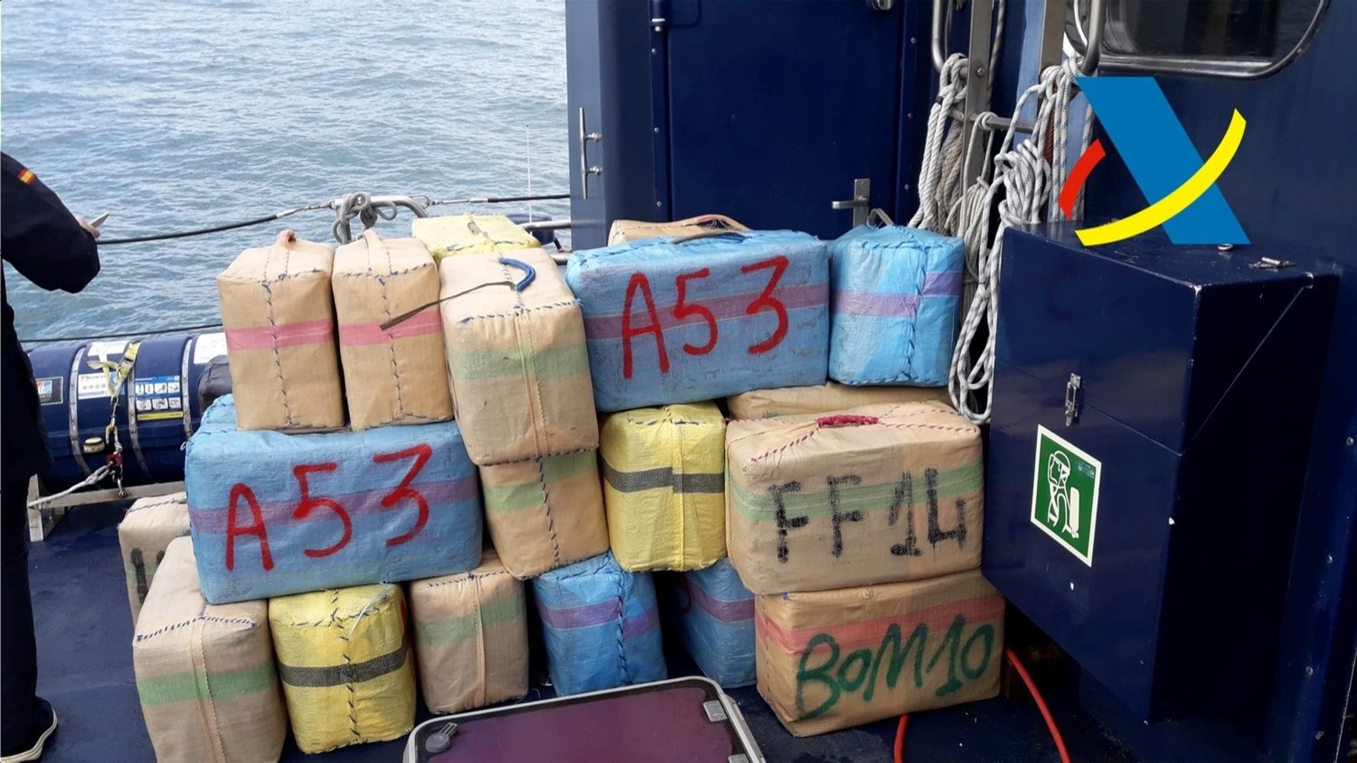 Incautados 2.000 kilos de hachís en un alijo en Huelva