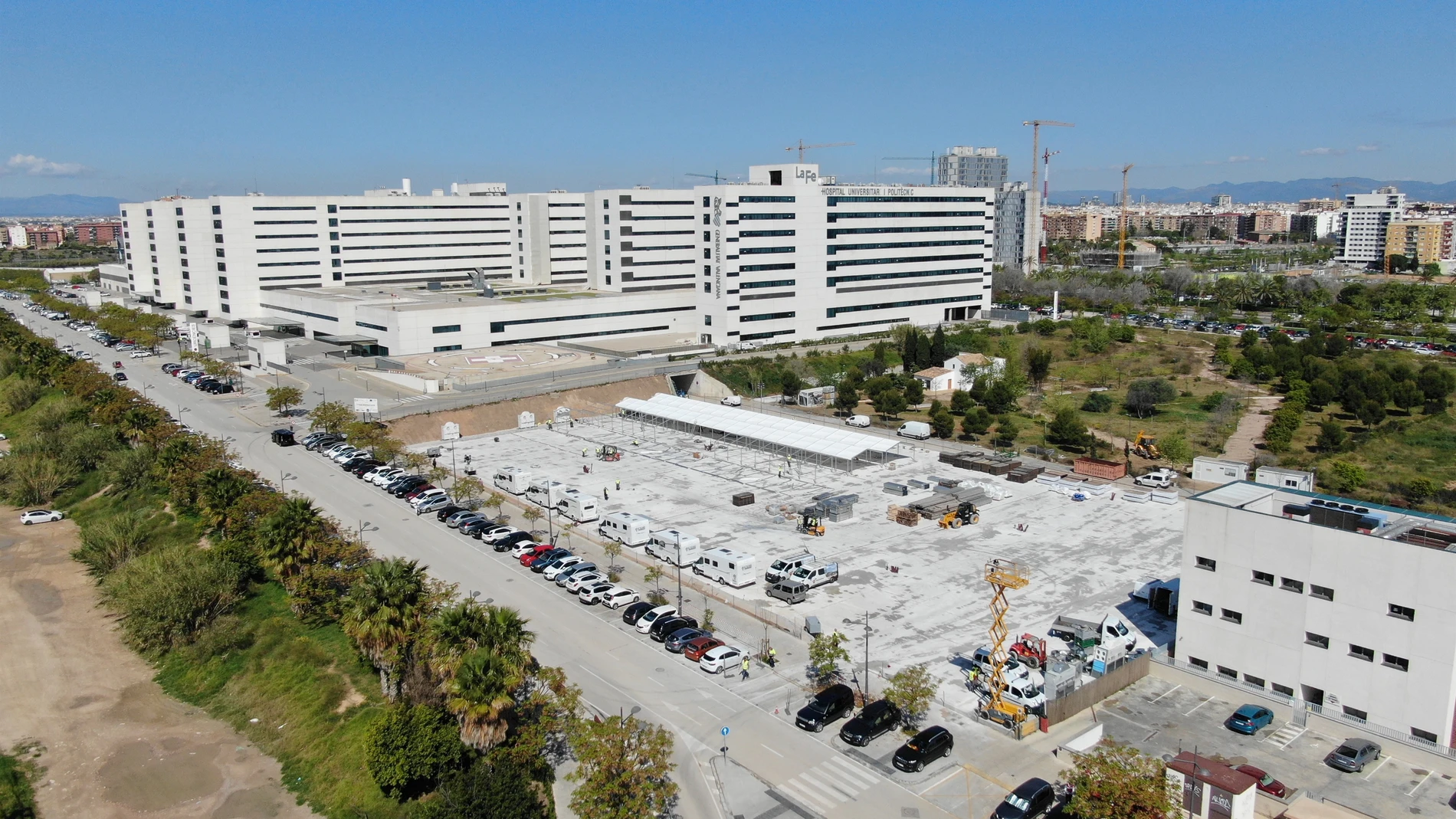 Coronavirus.- Autorizada la instalación y dotación de los tres hospitales de campaña en Castellón, Valencia y Alicante