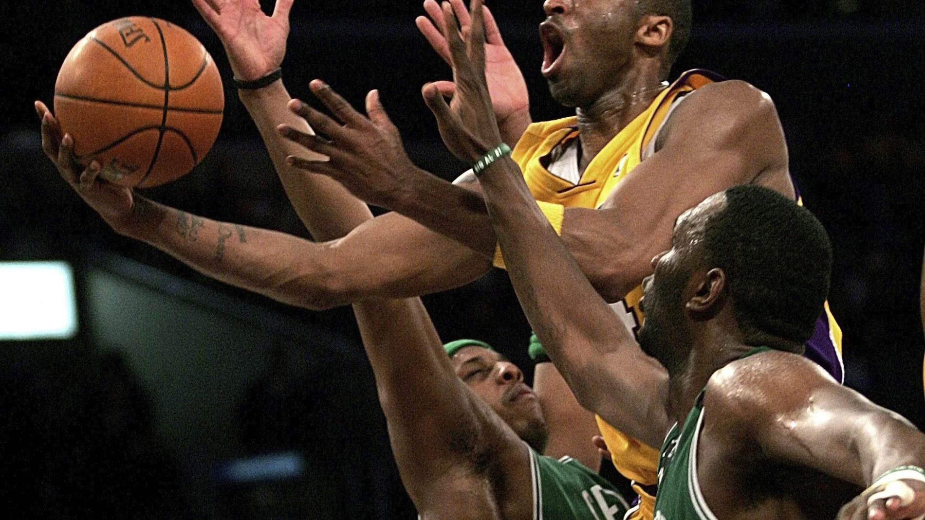 Paul Pierce, Kobe Bryant, Al Jefferson