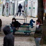 Refugiados en el campo de Ritsona, en Grecia