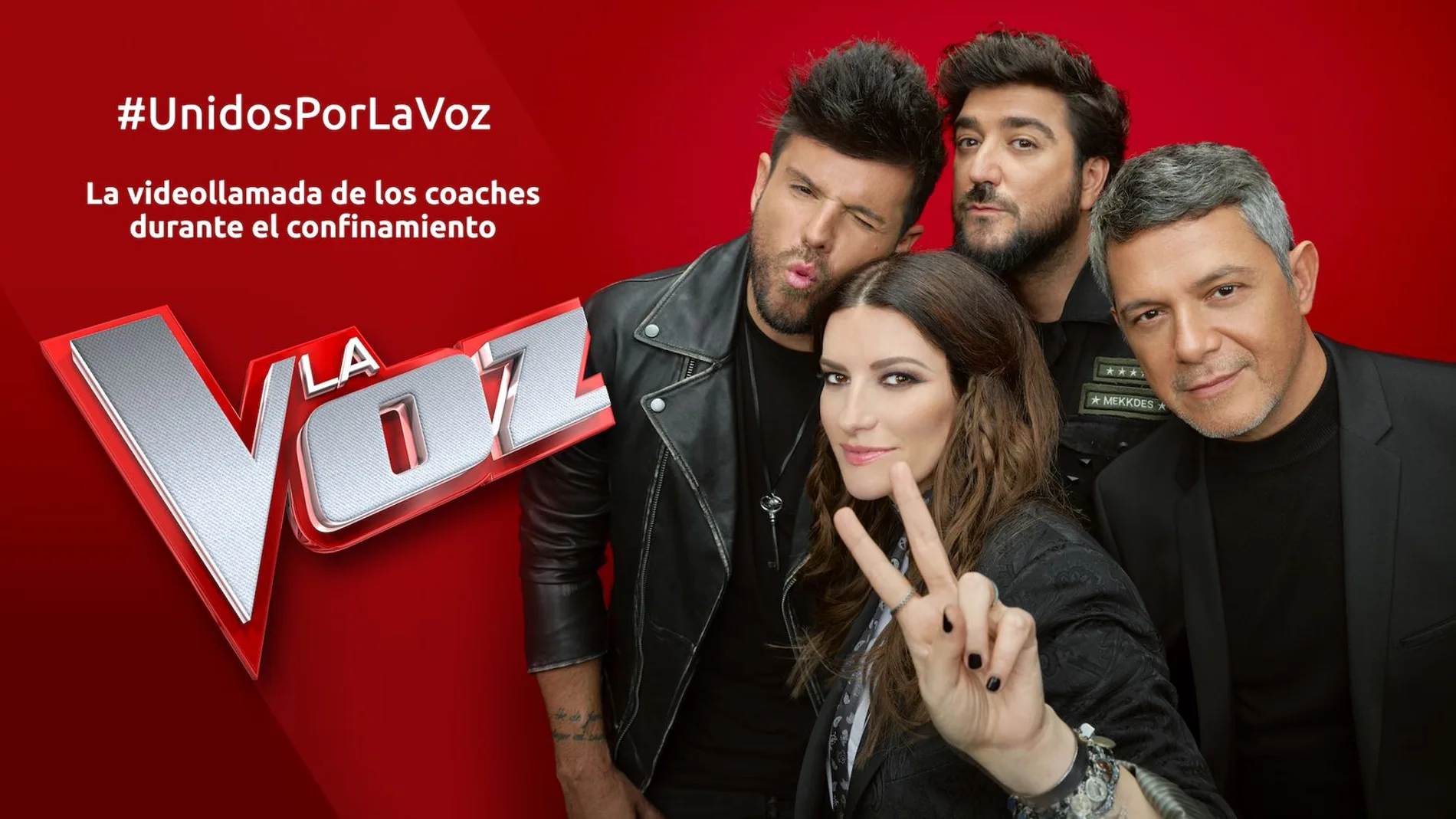 Pablo López, Laura Pausini, Antonio Orozco y Alejandro Sanz, coaches de "La voz 2020"