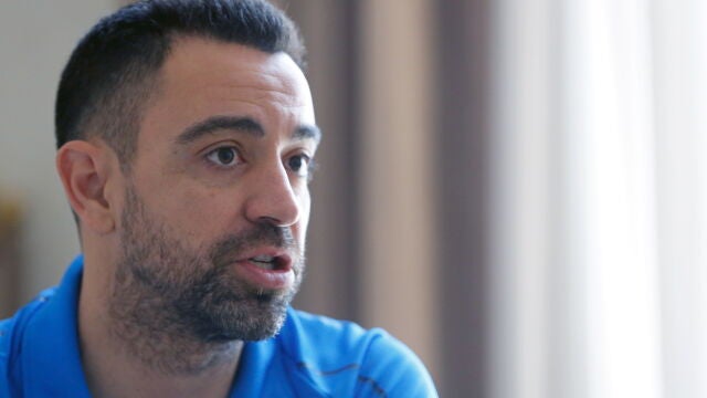 Xavi Hernández, actual entrenador del Al-Sadd de Qatar.
