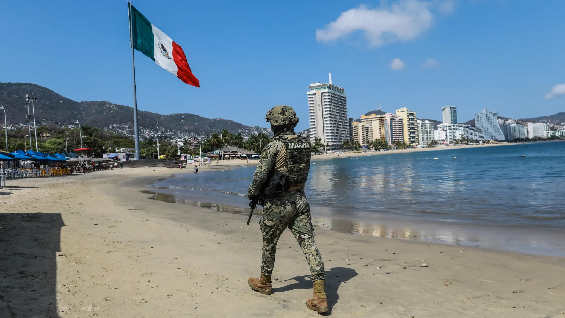 Guardia Nacional Vigila Playas Mexicanas Por Covi-19