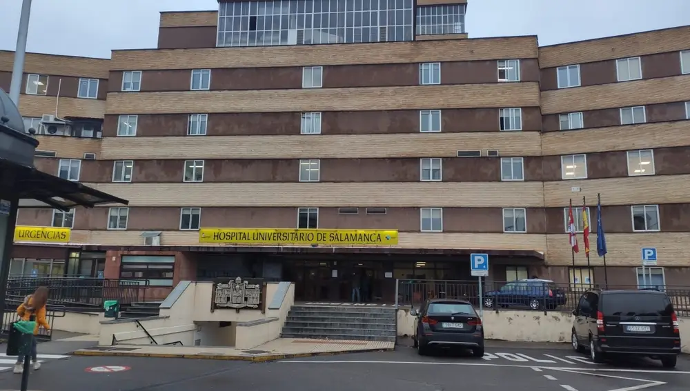 Hospital Clínico Universitario de Salamanca.EUROPA PRESS.06/04/2020