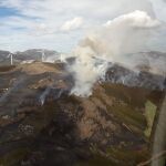 Incendio en Espinosa de los Monteros (Burgos)