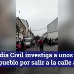 La Guardia Civil investiga a los vecinos de Beas de Segura, en Jaén, por salir a la calle a bailar