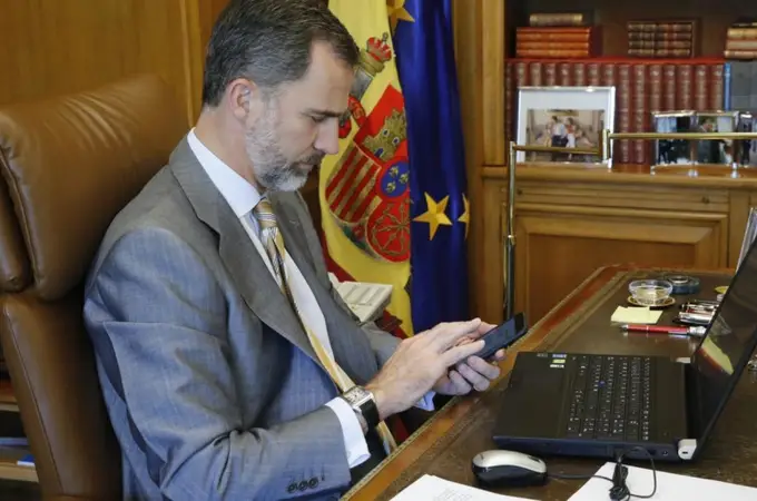 Felipe VI llama al presidente de Ceuta para interesarse por la situación de la ciudad