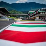 La recta de meta de Mugello, vacía