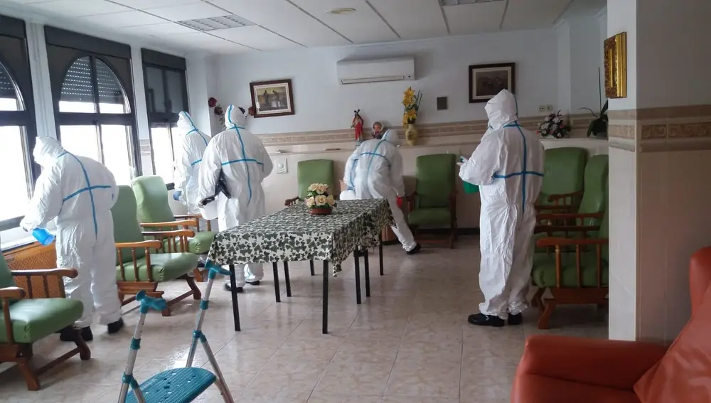 Actuaciones del Infoca para frenar el covid-19