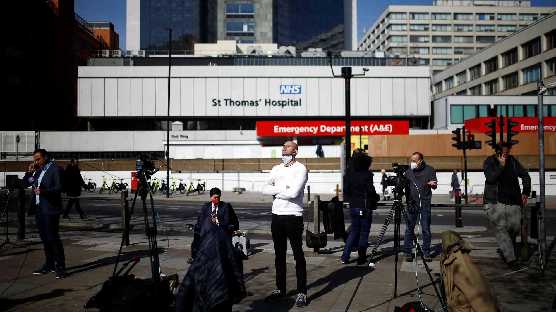 El hospital St Thomas de Londres, donde está ingresado Boris Johnson