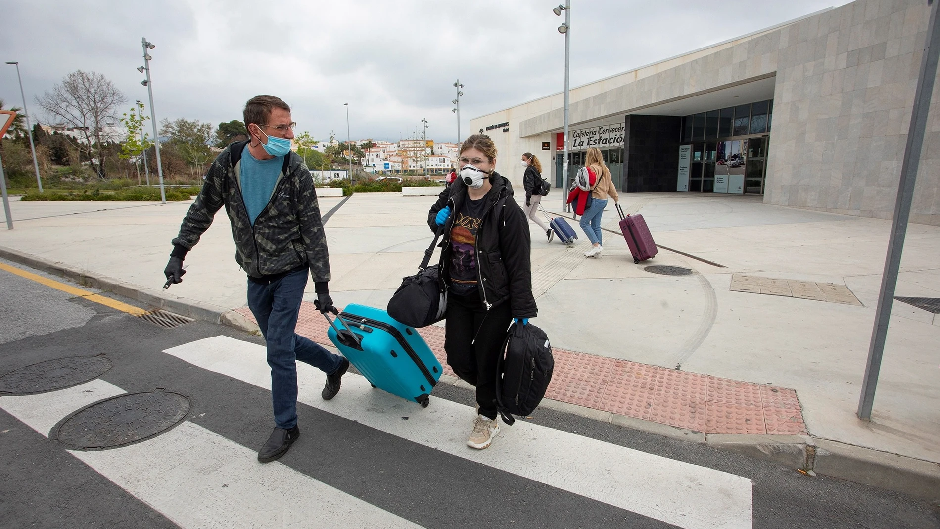 Estudiantes españoles de Erasmus en el norte de Italia llegan a Motril