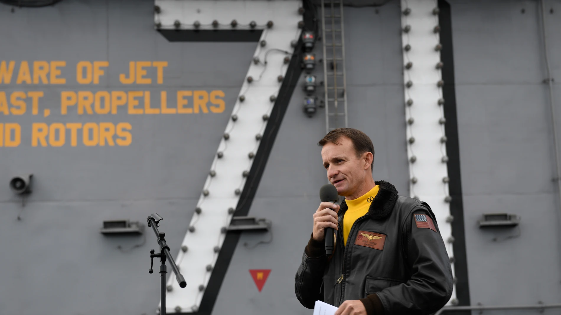 USS Roosevelt Capt. Brett Crozier