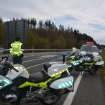 Control de la Guardia Civil en la provincia de Lugo.GUARDIA CIVIL06/04/2020