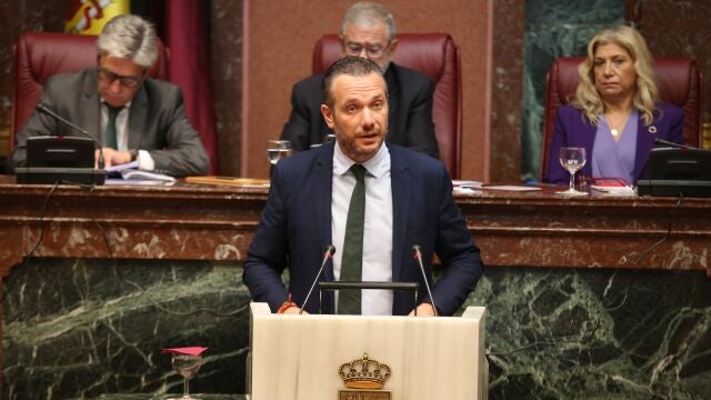 El portavoz del Grupo Parlamentario Popular, Joaquín Segado